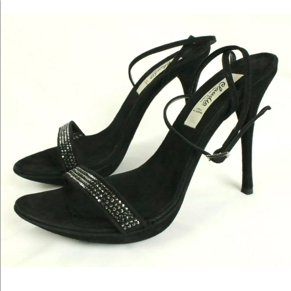 Claudio Milano Sandal Suede Crystal Size 41(US 11) - Picture 3 of 5
